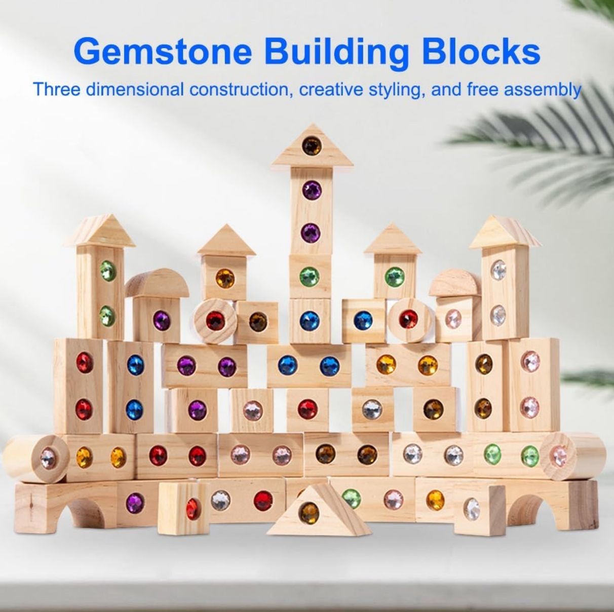 Wooden Rainbow Stacker - Image 4